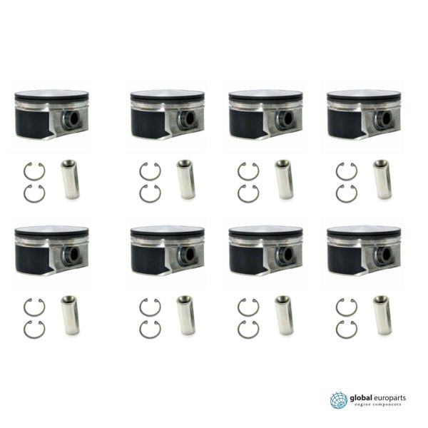 142162000 Pistons and Rings Fits 03-06 Chrysler Durango Magnum Ram Hemi OHV 5.7L 99.50MM