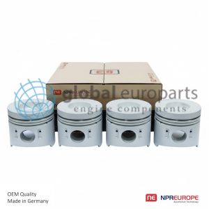 PISTONS & RINGS 4 CYLINDER SET - Image 1