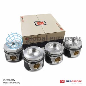 PISTONS & RINGS 4 CYLINDER SET