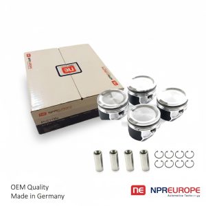 PISTONS & RINGS SET OF 4CYL