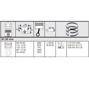 PISTON SET OF 4 - Image 2