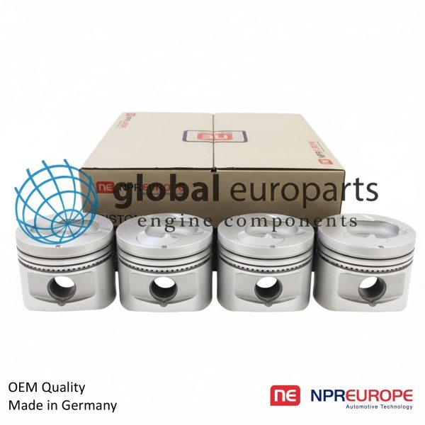 143600400 4 Pistons for Isuzu Trooper 4JB1T 2.8L Turbo Engine 93.00