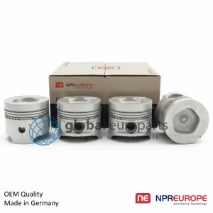 PISTONS AND RINGS 4 CYLINDER SET - Image 1