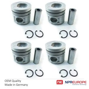 PISTONS AND RINGS 4 CYLINDER SET - Image 3