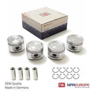 PISTON & RINGS 4 CYLINDER SET