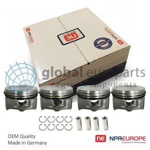 PISTONS & RINGS SET 4 CYL