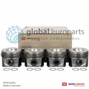 PISTONS & RINGS 4 SET