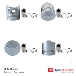 PISTONS & RINGS 4 CYLINDER SET