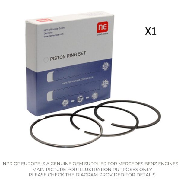 1 ring slotted