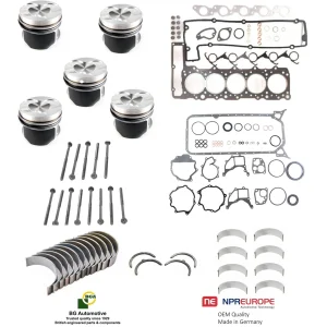 ENGINE REBUILD KIT FOR MERCEDES SSANGYONG OM602 OM662 2.9L 89.00MM PIN 26MM