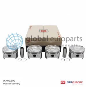 PISTON & RINGS 4 CYLINDER SET